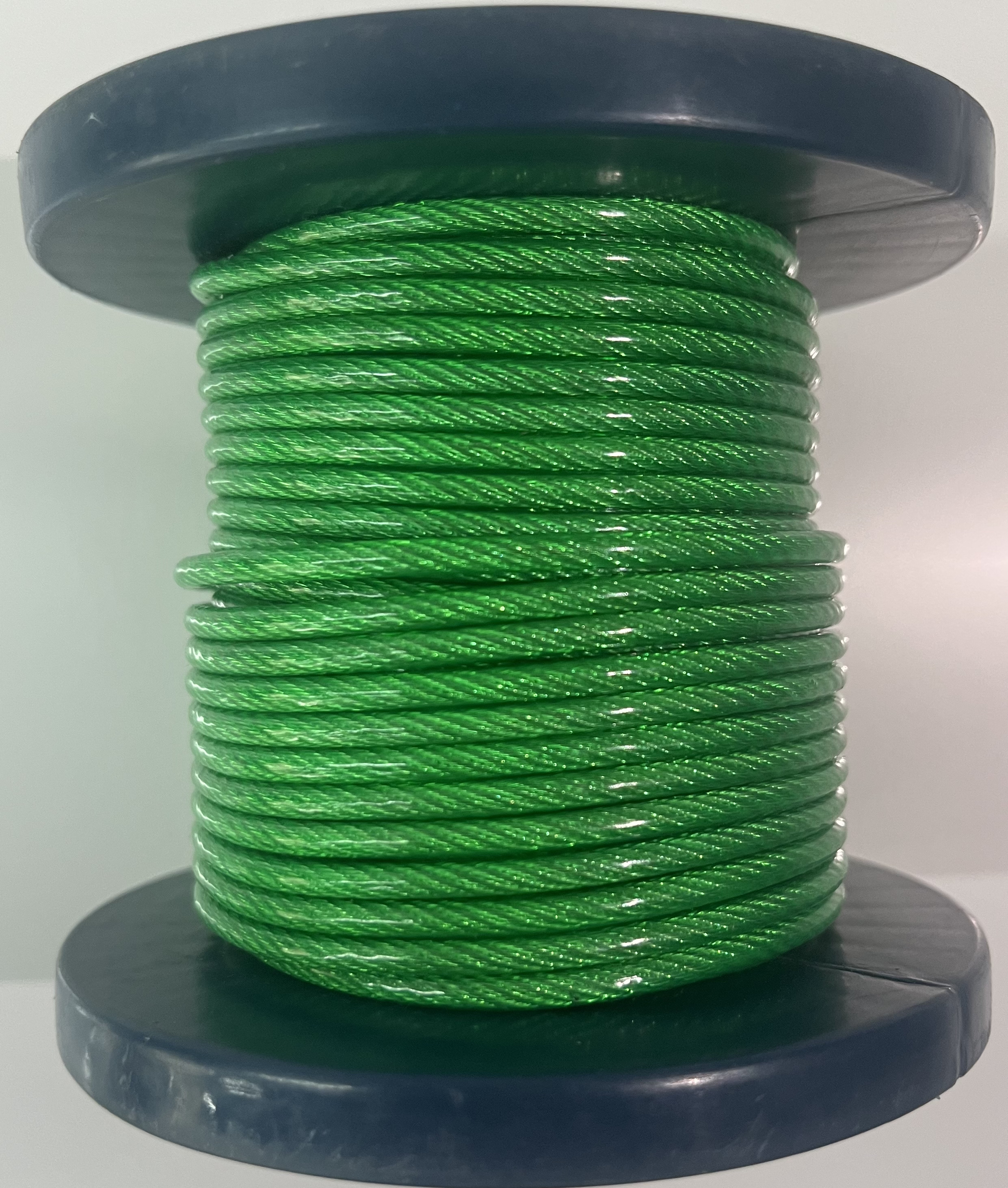 PVC coated steel wire rope 7X7