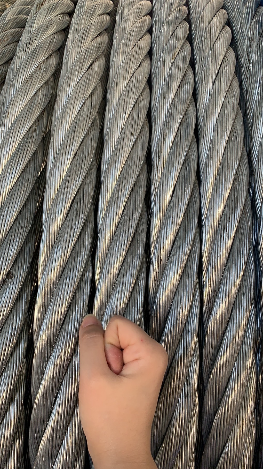 Electric Galvanized Steel Wire Rope 6*37+FC 