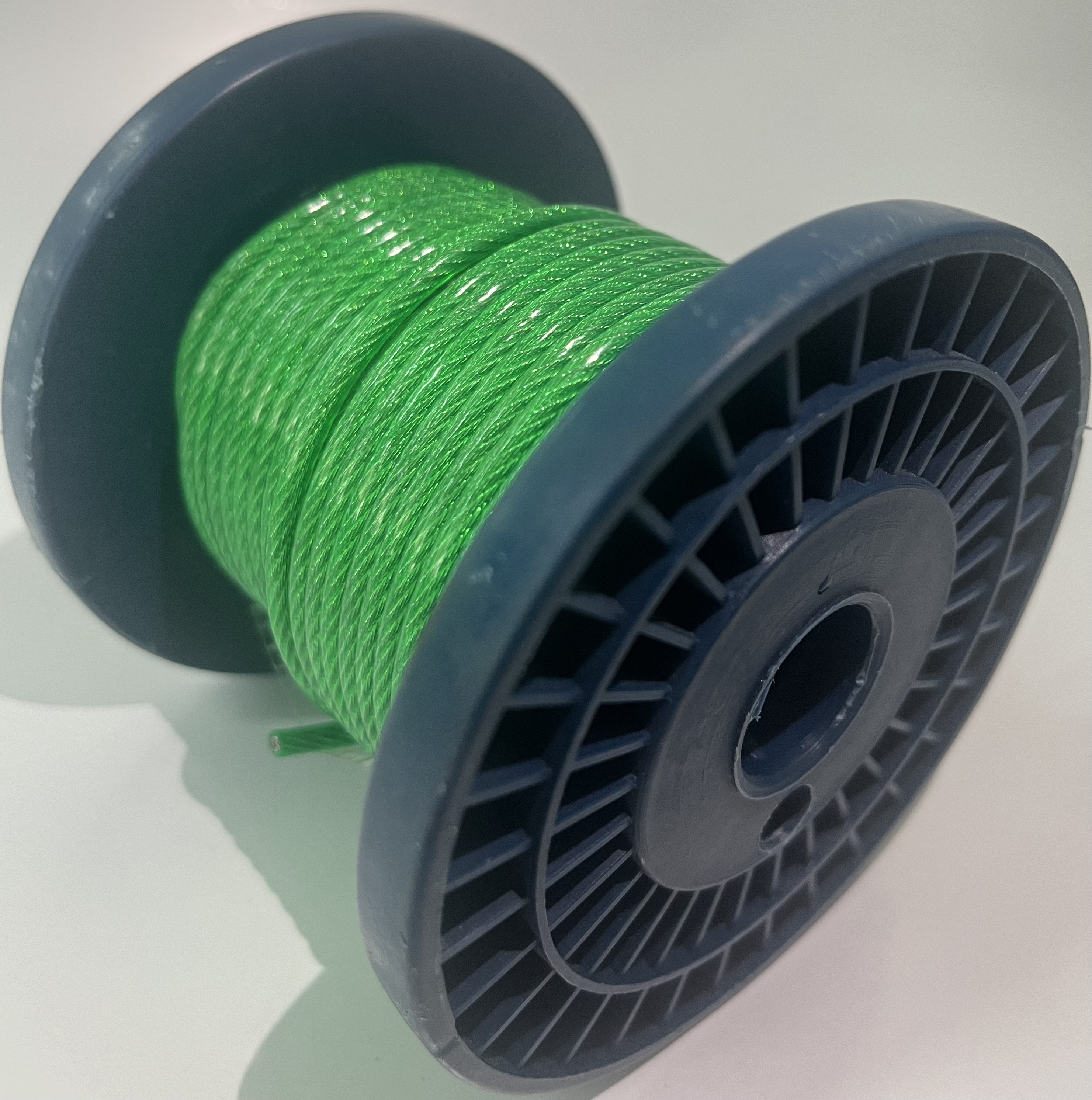 PVC coated steel wire rope 7X7