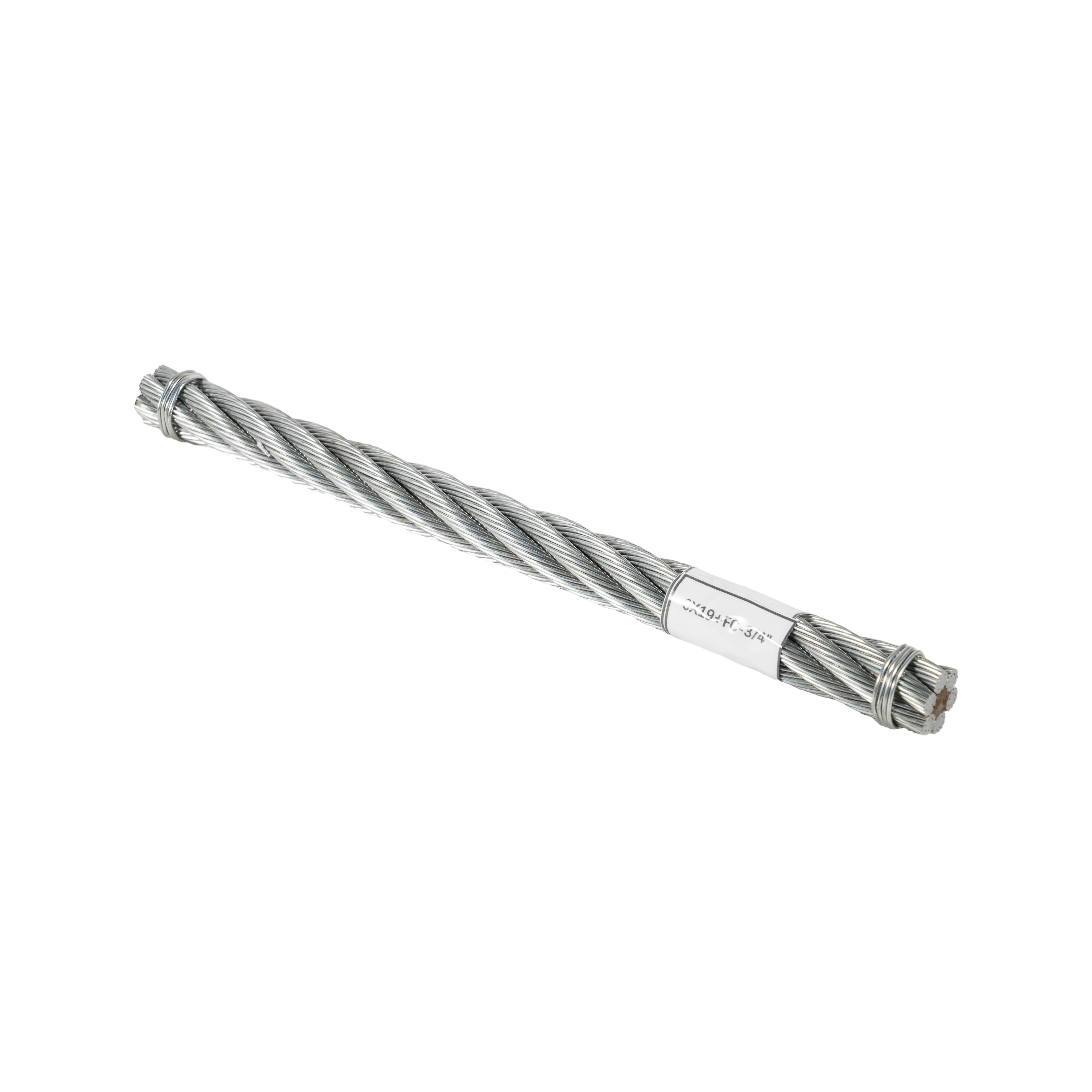 Electro Galvanized 7x19 6x19+IWS/IWRC Steel Wire Rope Steel Core