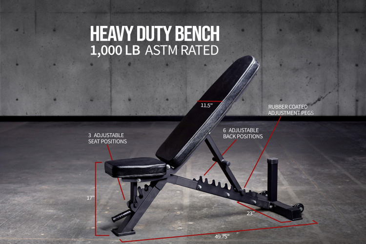 F1208B ADJUSTABLE WEIGHT BENCH//MULTI ADJUSTABLE ABDOMINAL GYM BENCH